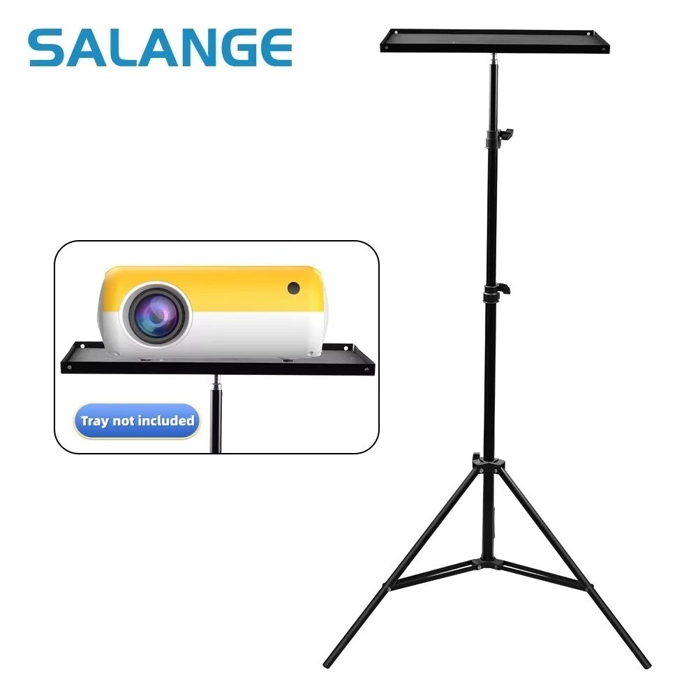 Projector Bracket Travel Tripod Speaker Stand Extendable 110cm 160cm Accessories