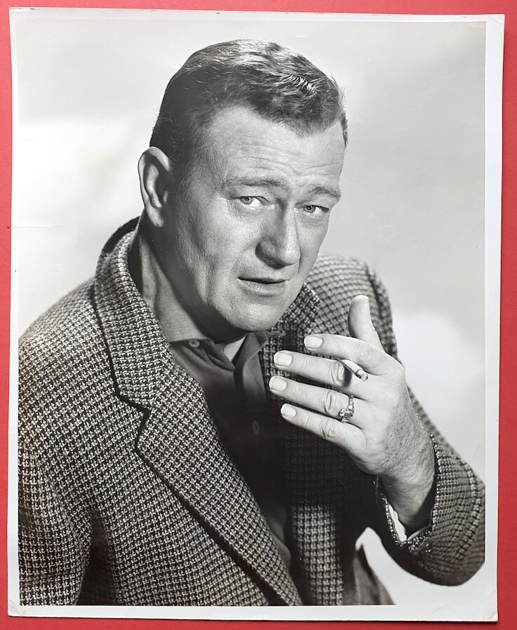 GENUINE Bert Six Photo Hollywood Film MOVIE Western ACTOR John WAYNE 1950s