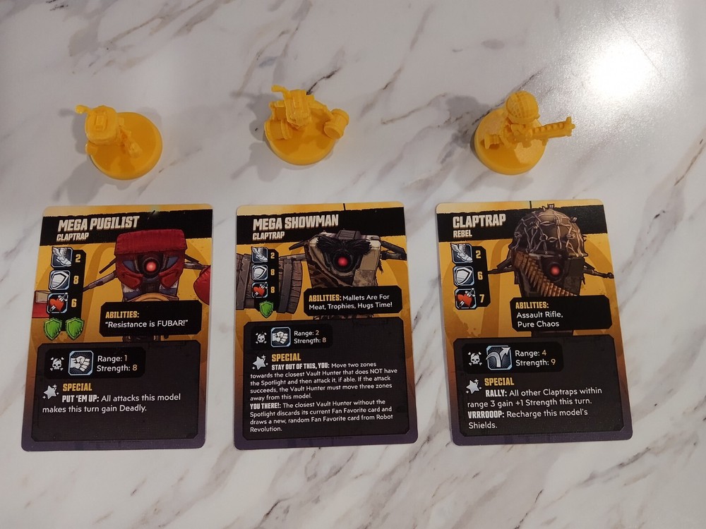 Borderlands Mister Torgue’s Arena of Badassery Robot Revolution Claptrap Lot