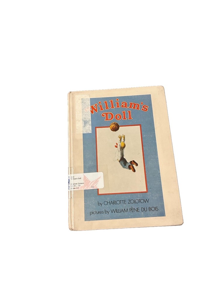 William's Doll by Charlotte Zolotow First Harper Trophy Edition Hardcover