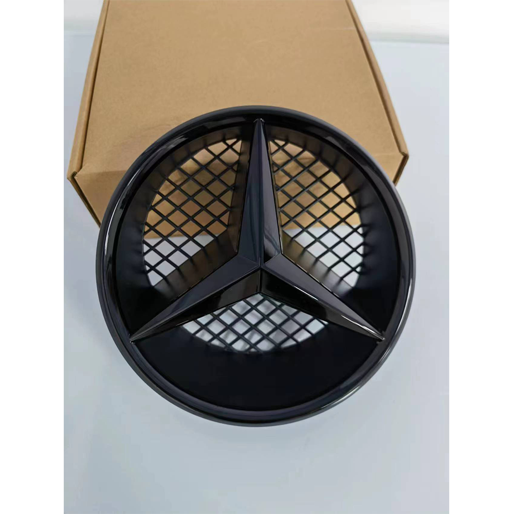Fit For Benz 2008-2013 W204 B C GLK Logo Front Grille Star Black Emblem Badge