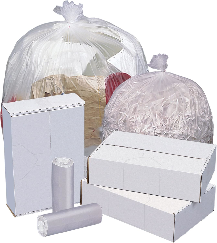 Highmark™ High-Density Can Liners, 16 Mic, 20 - 30 Gallons, 30