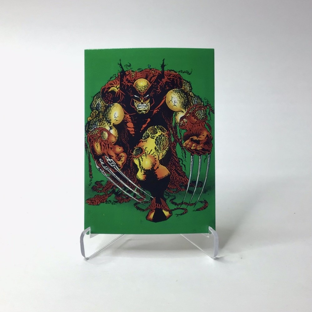 Aging - 1992 Comic Images Marvel Wolverine: from Then 'til Now II #5-image