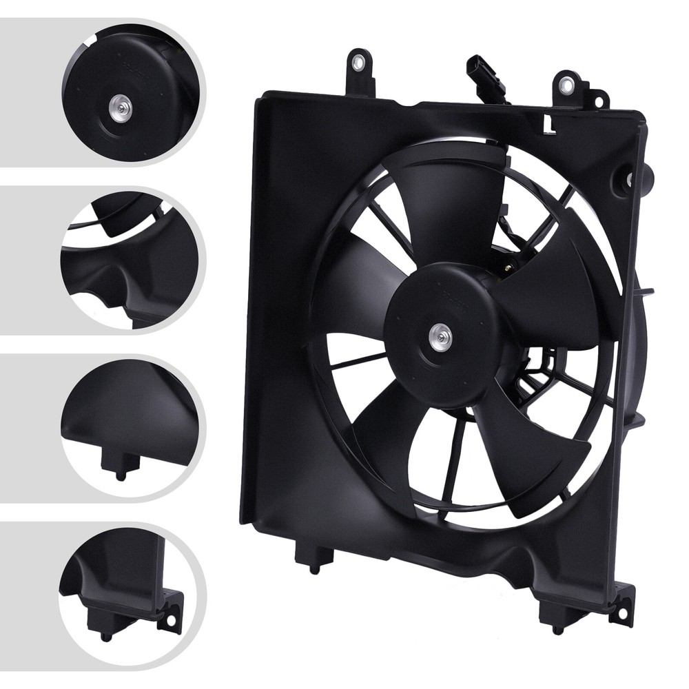 Honda Civic 1.8L 2012-2015 A/C Condenser Radiator Cooling Fan Replacement