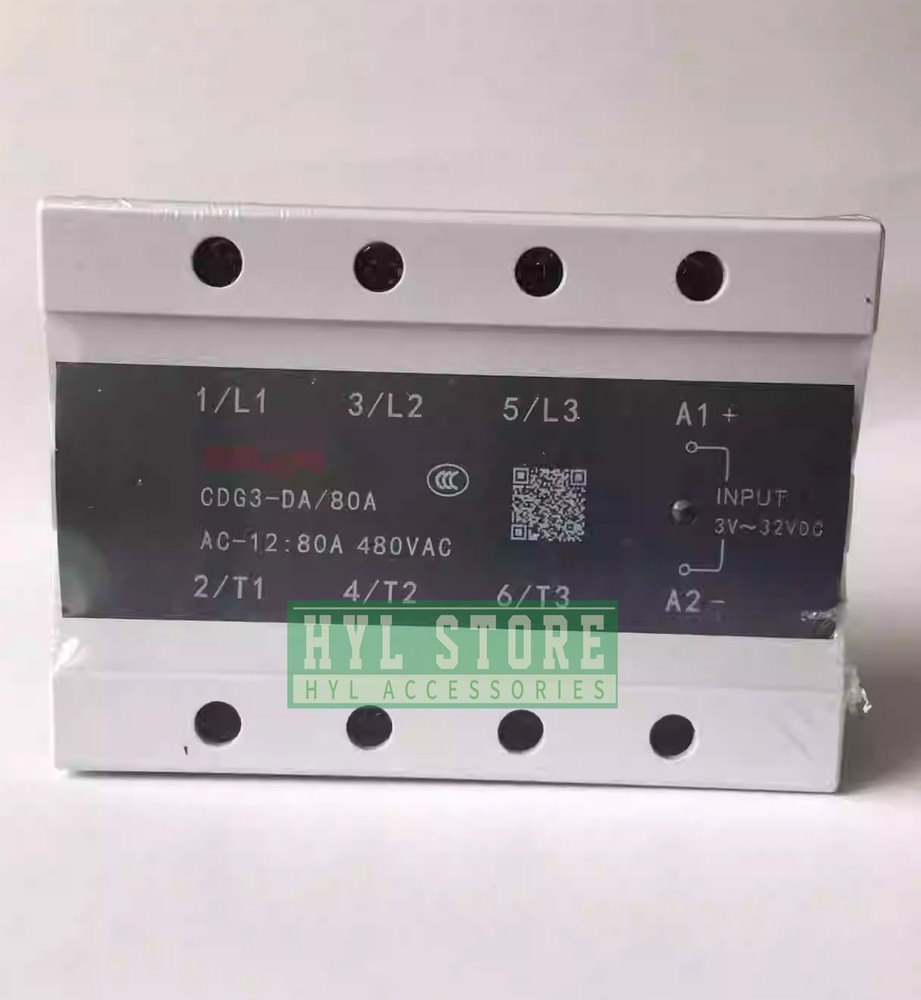 1Pcs New For Three phase solid state relay CDG3-DA 80A 480VAC