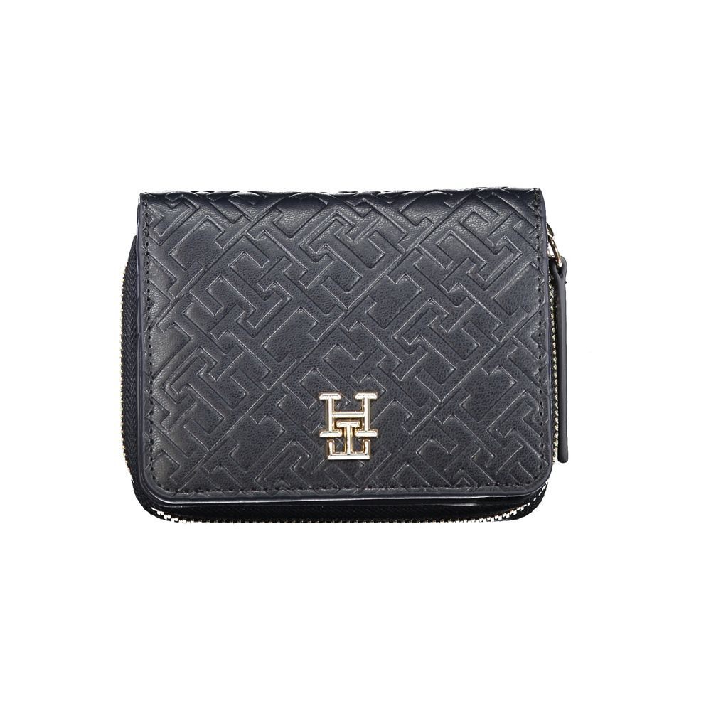 Tommy Hilfiger Blue Polyester Slim Wallet for Men