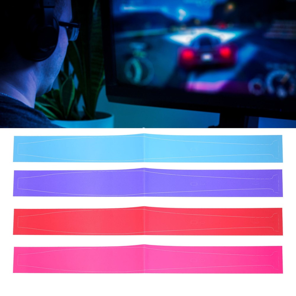 For  Console Middle Skin Integral Scratch Resistant Middle Strip Sticker