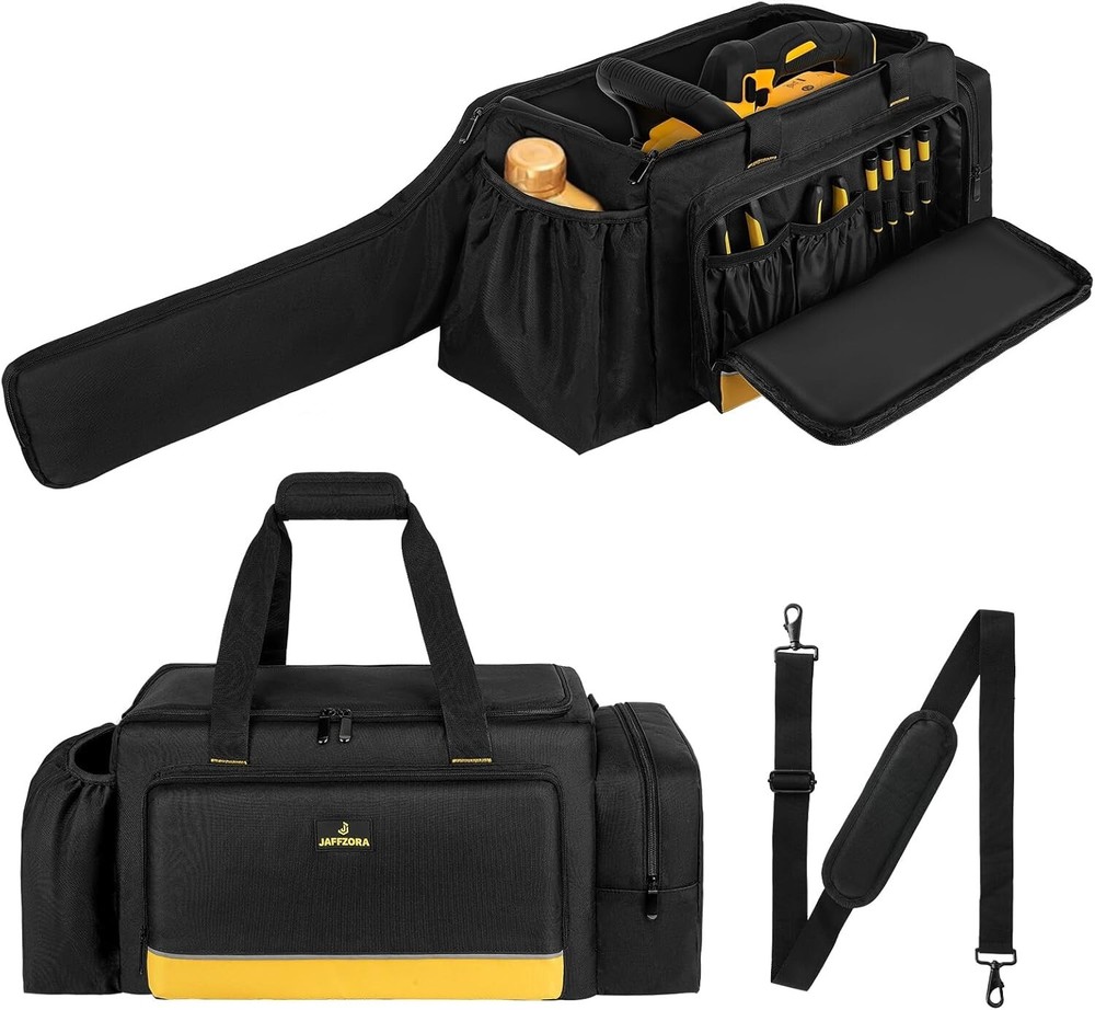 Chainsaw Carrying Case, Waterproof Foldable Chainsaw Storage Bag Compatible w...