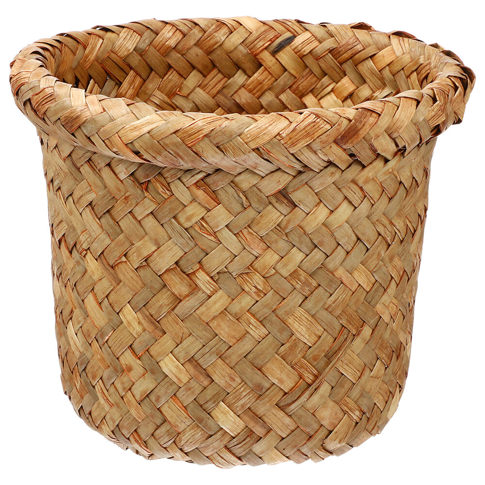 Storage Basket Plant Wastebasket Trash Can Vases Hamper Office