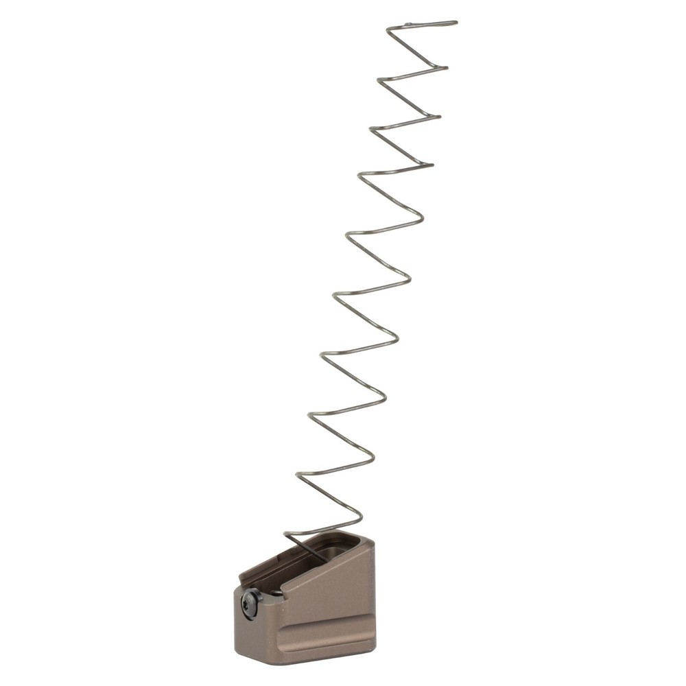 Warne Magazine Extension for Glock 17/22, 9MM/.40 S&W, +5/+4 Capacity, Dark Earth Finish