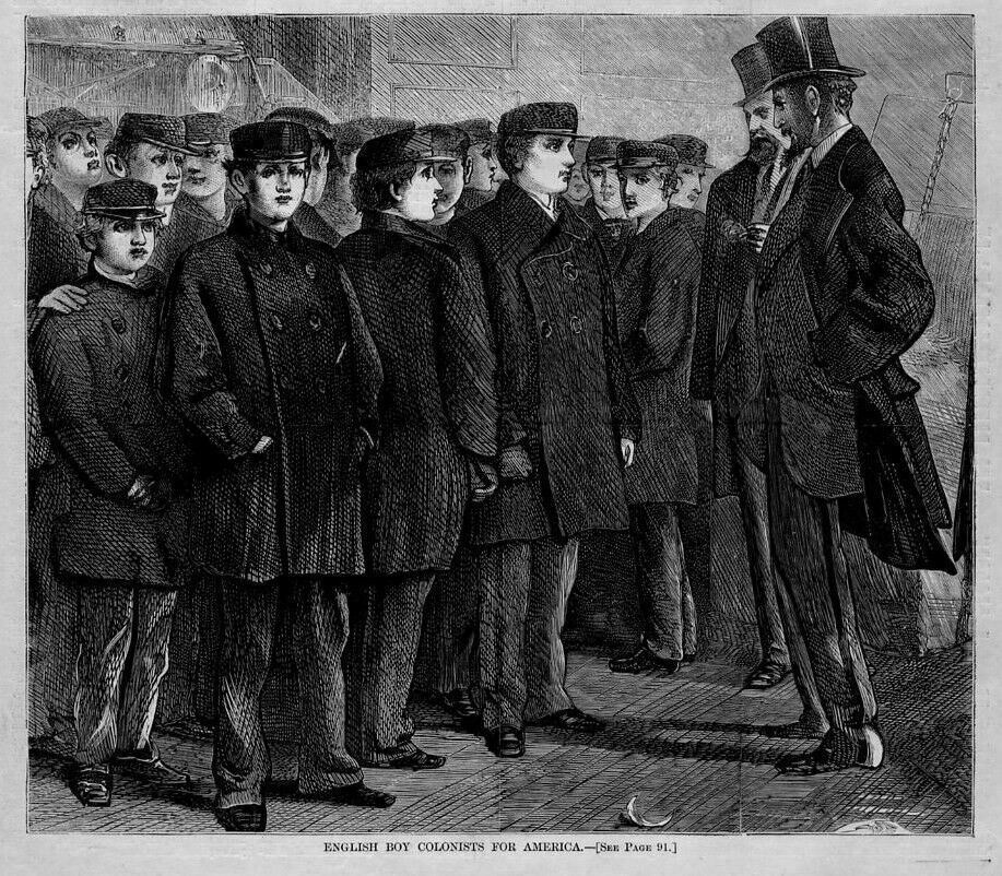 ENGLISH BOY COLONISTS, REFUGE FOR HOMELESS CHILDREN