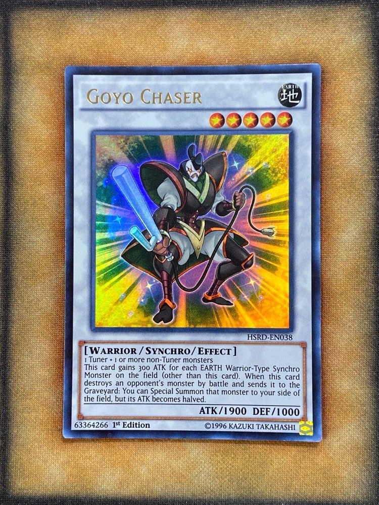 Yugioh Goyo Chaser HSRD-EN038 Ultra Rare 1st Ed NM