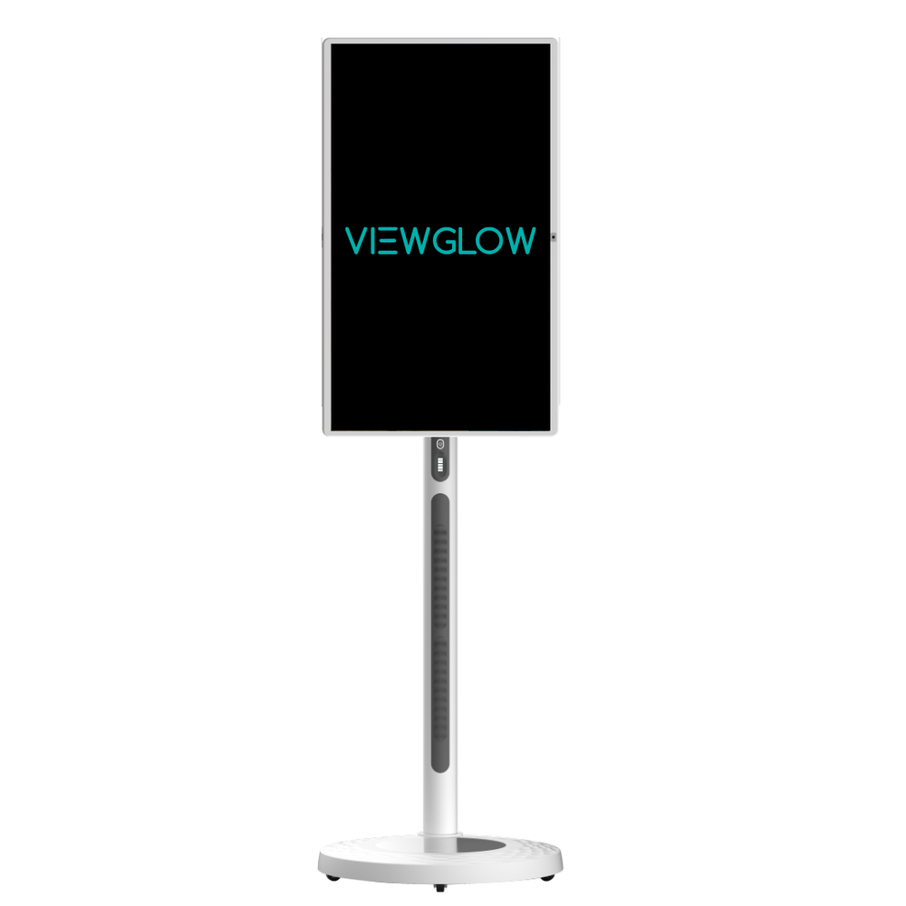 32 inch Standing Monitor Tablet LED Full HD Smart Touch Screen Rollable Motion
