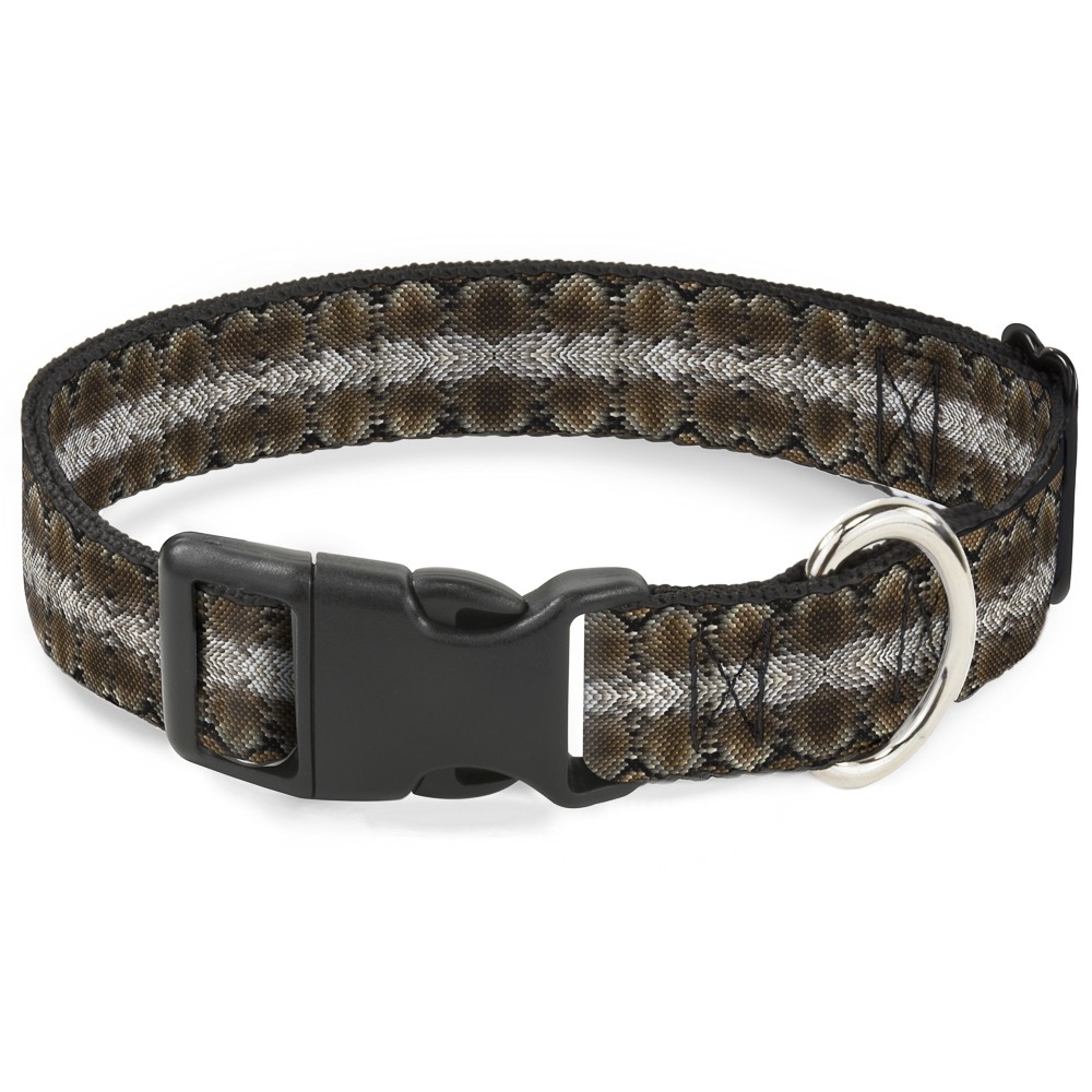 Plastic Clip Collar Snake Skin 3 Large 15-24