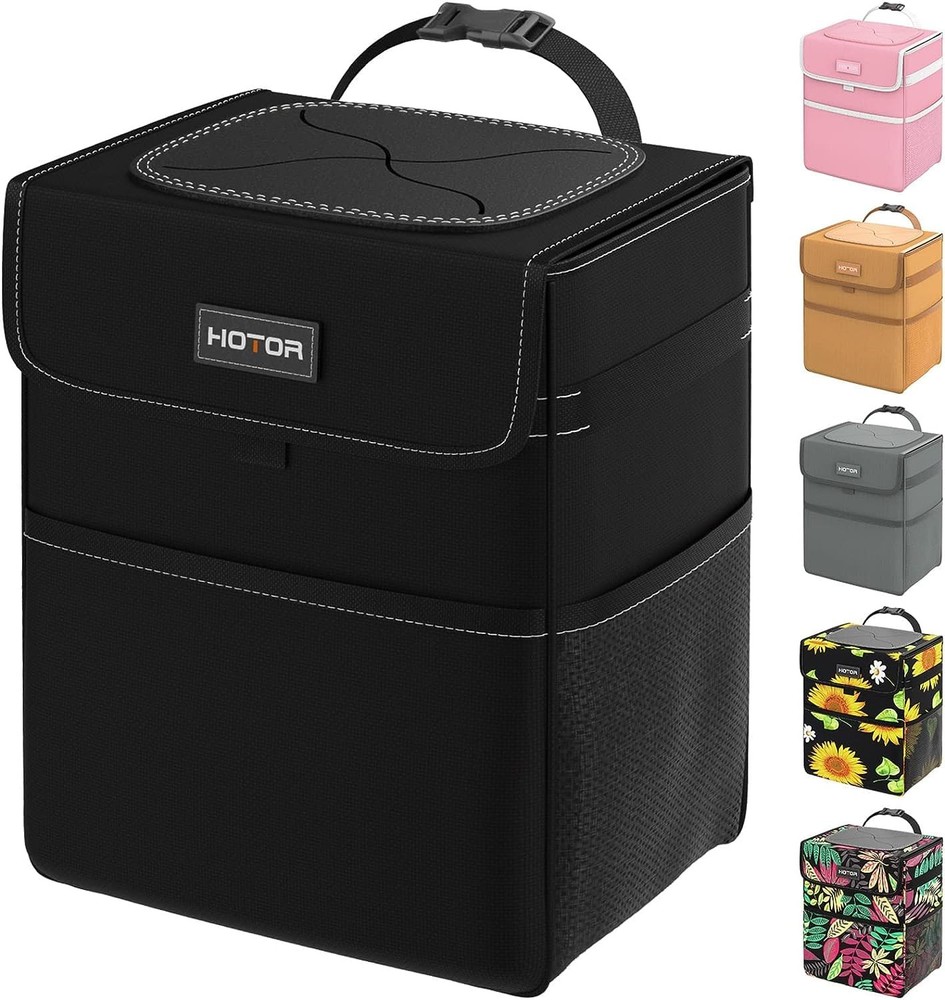 Leak-Proof Car Trash Can Organizer for Back or Front Seat Storage Bag