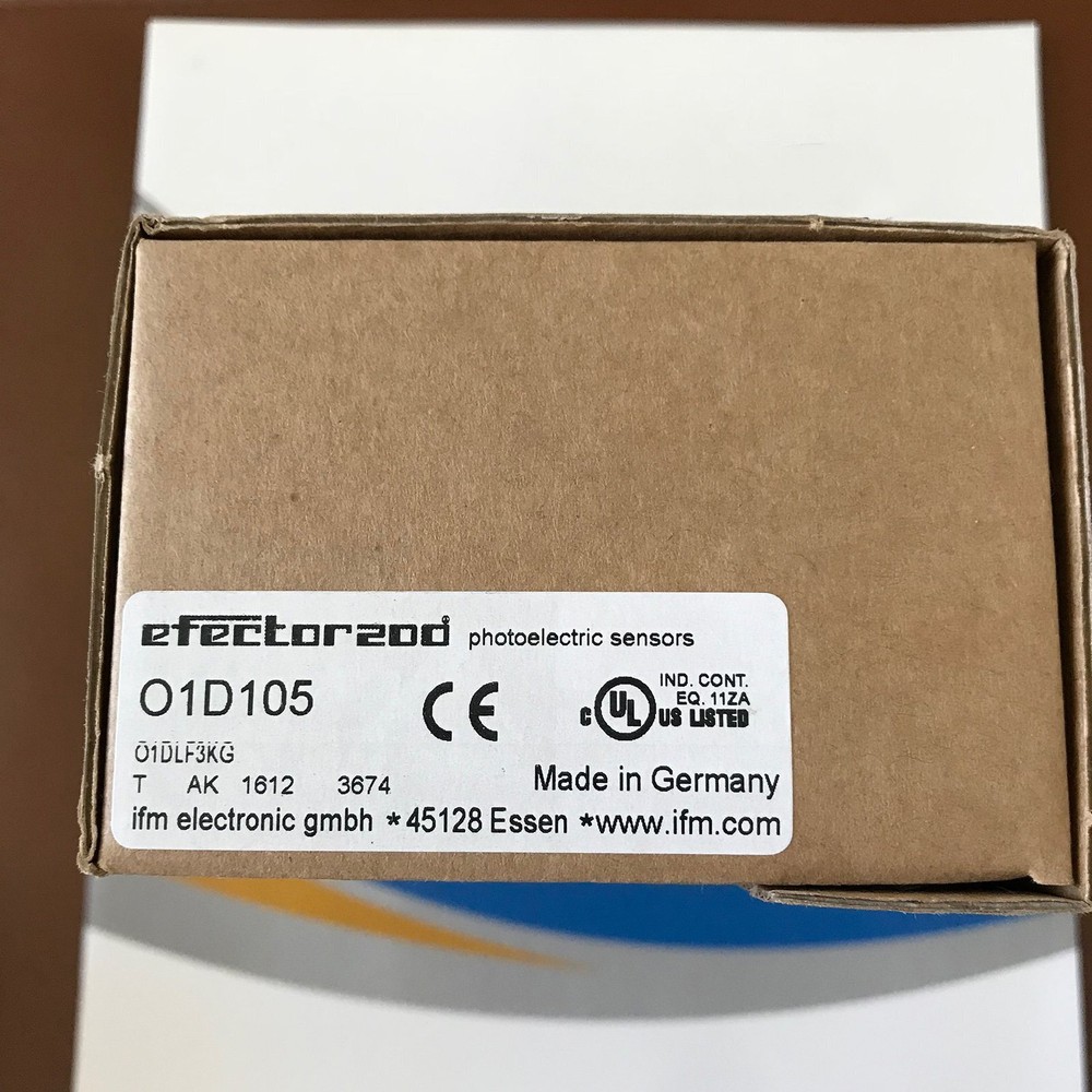 One New IFM O1D105 Photoelectric Sensor In Box Fast Ship #A6-4