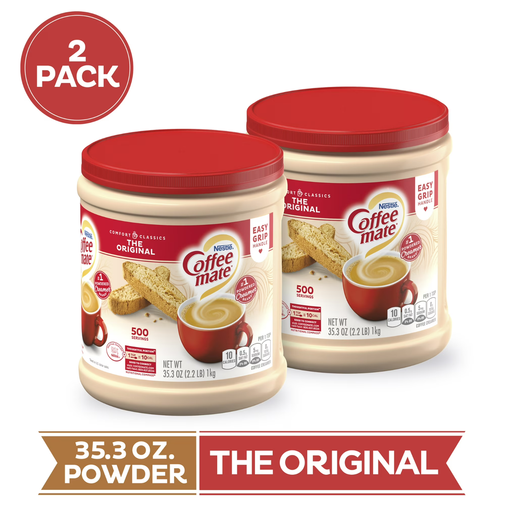 (2 pack) Nestle Coffee Mate, The Original Powdered Coffee Creamer, 35.3 oz