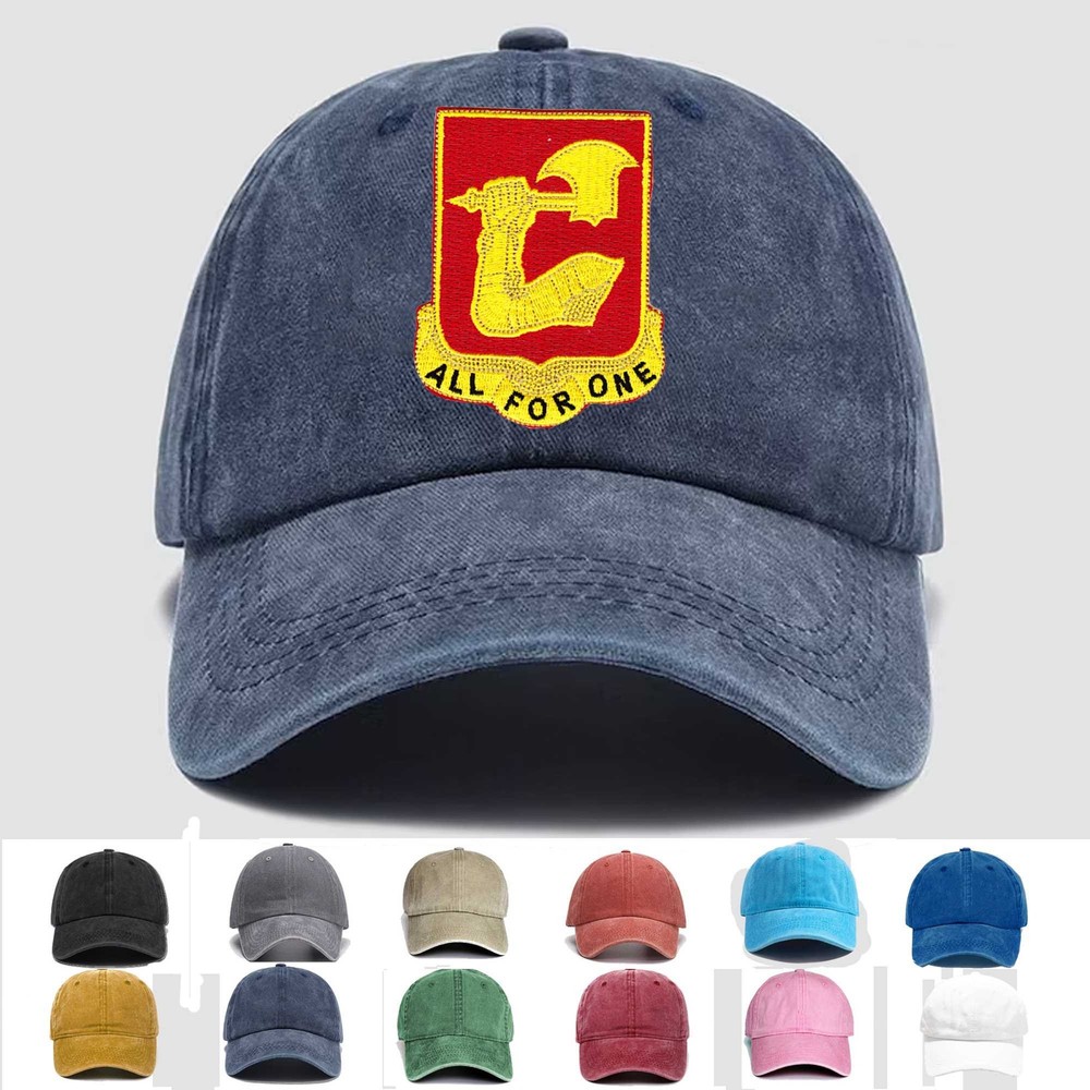 Custom Embroidered Hat 40th Field Artillery Regiment, Veteran Cap, Trucker Hat