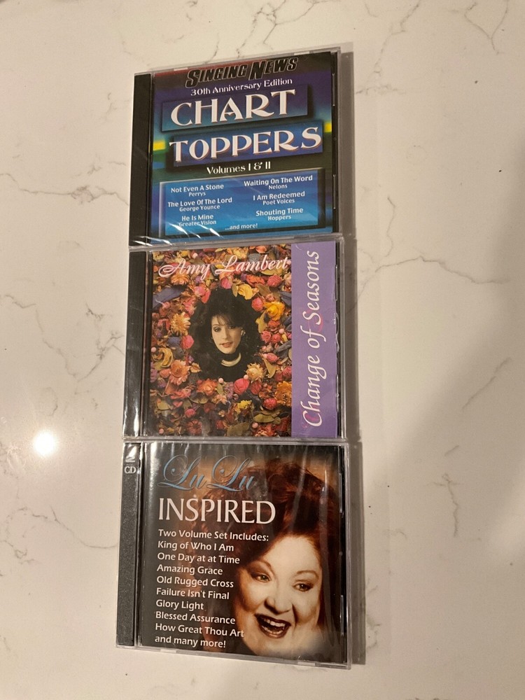 Christian Gospel Music CD NEW, factory packaging, Very rare, Set 3