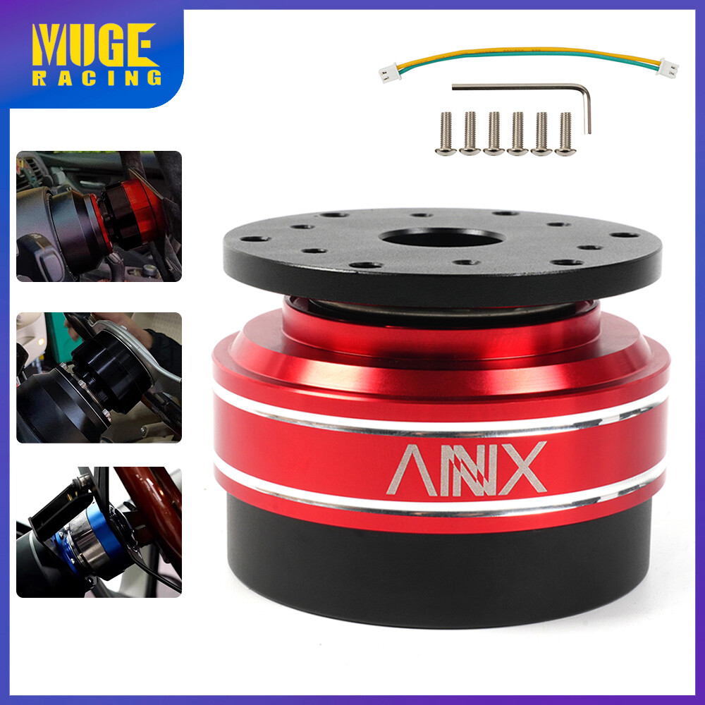 QR70 Steering Wheel Quick Release + PCD 58mm/70mm Wheel Base For Simagic Moza