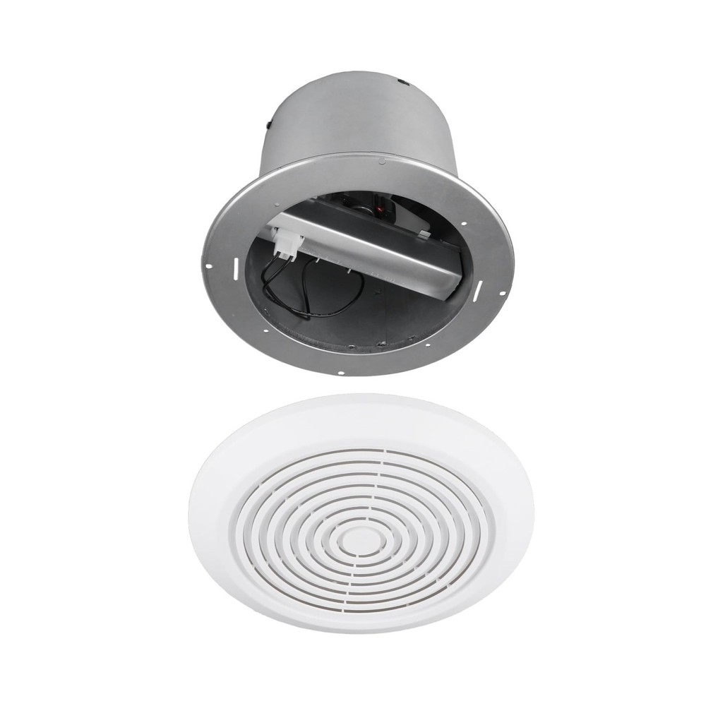 V2262-50 7 Inch Bathroom Exhaust Fan, 50 CFM, 1.0 Sones, 7