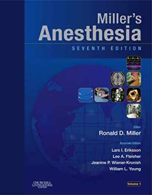 Miller's Anesthesia 2-Volume Expert Hardcover Set by Miller MD MS in Good Condition