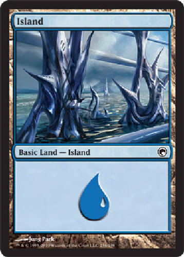 ISLAND #234 X4 Scars of Mirrodin MTG Magic the Gathering Cards DJMagic