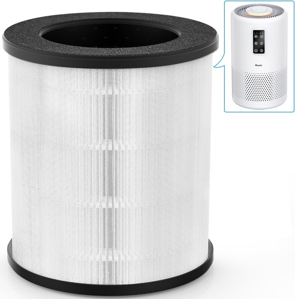 H13 True HEPA Air Purifier Replacement Filter for B-D02U Compatible Model