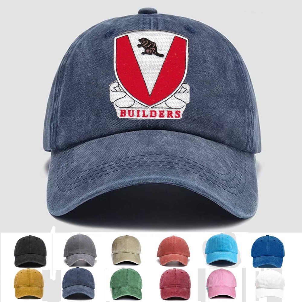 Custom Embroidered Hat 45th Engineer Battalion, Veteran Cap, Trucker Hat, Gift