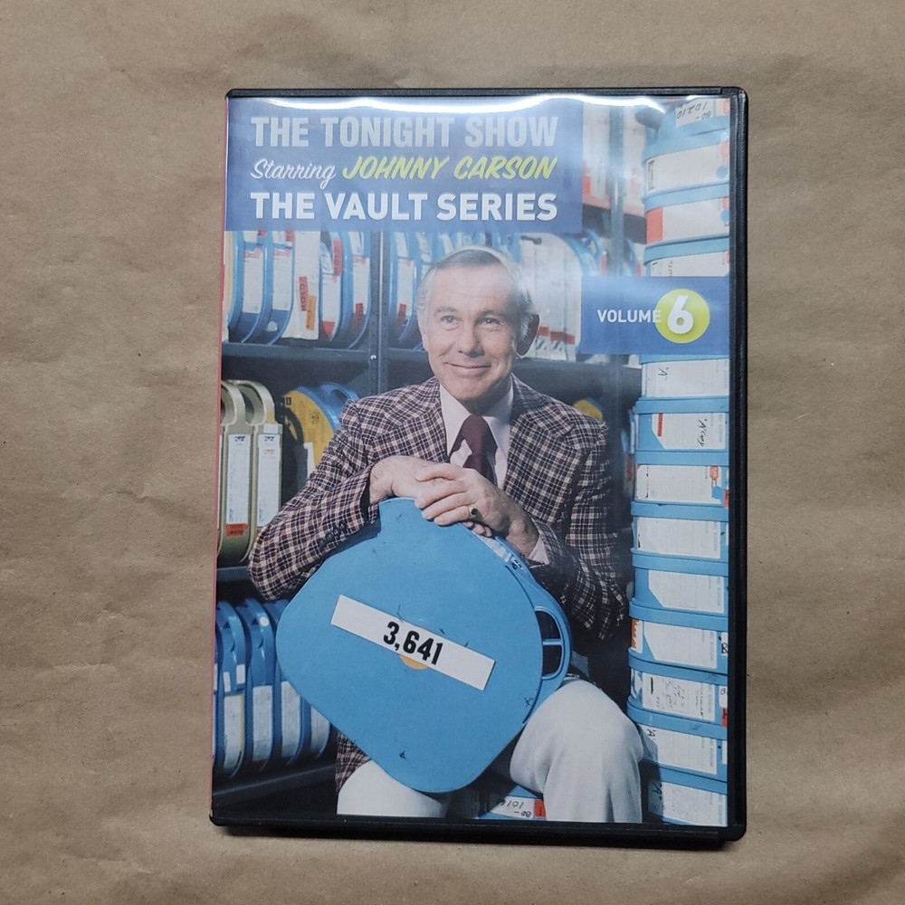 The Tonight Show starring Johnny Carson The Vault Series Volume 6 (DVD, 2014)